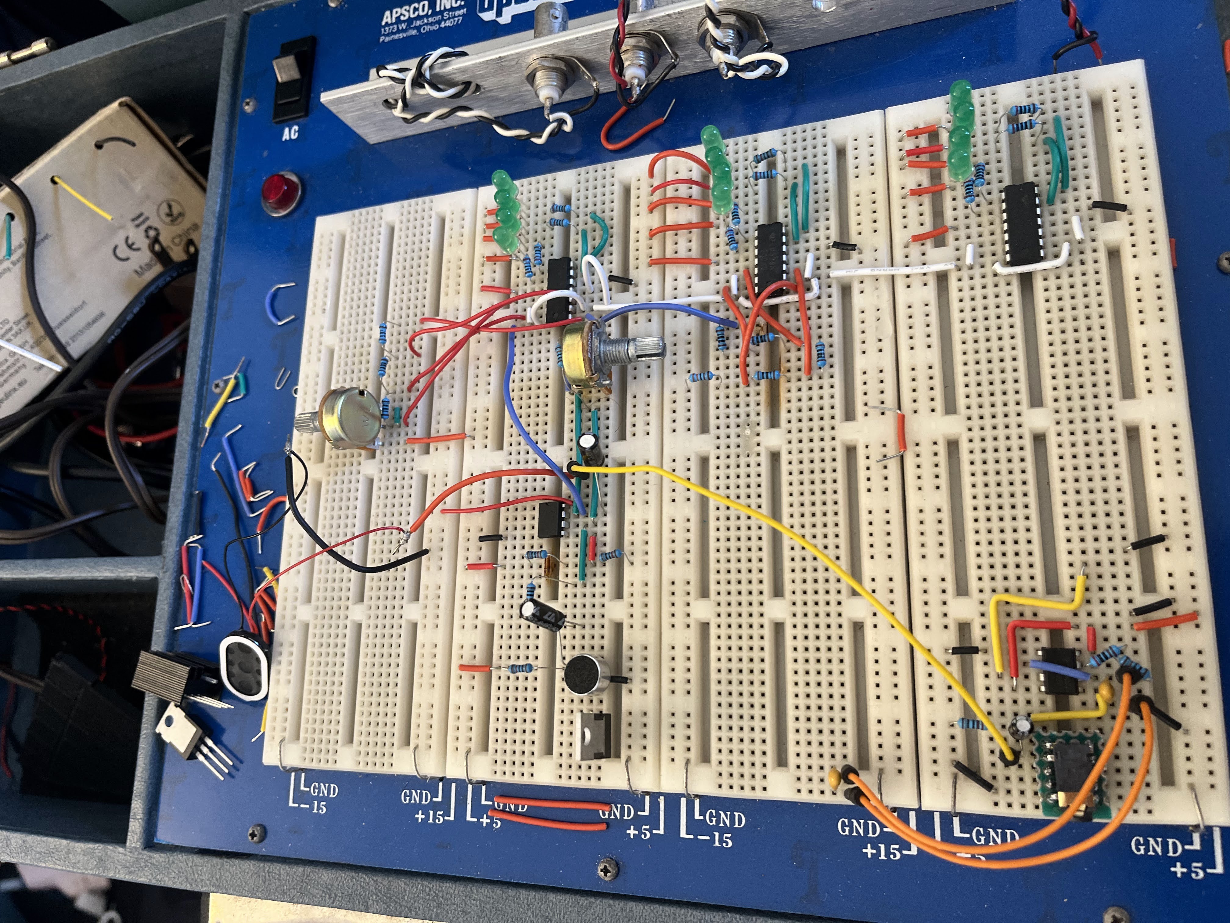 nerd kit full of electronics