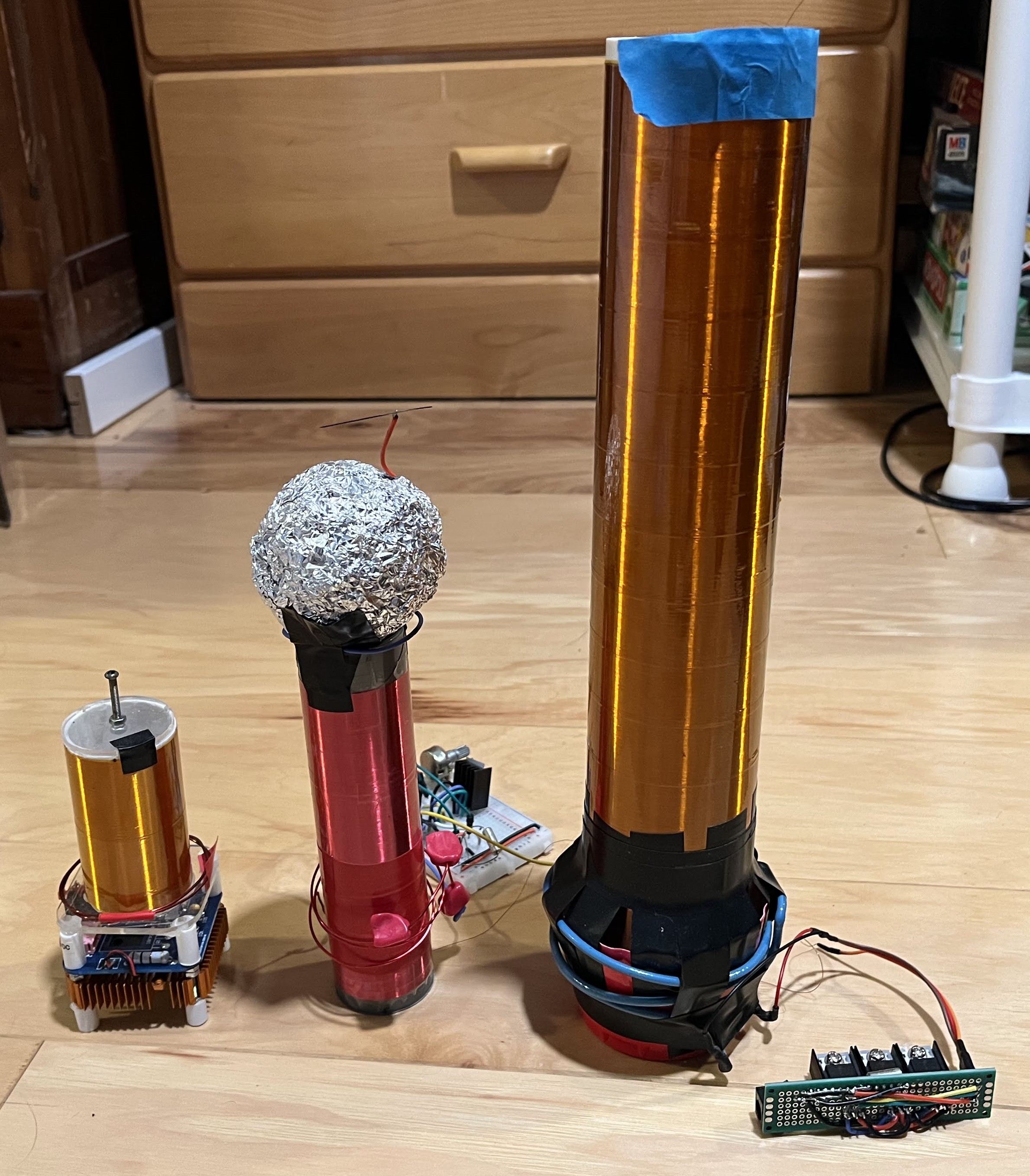 Tesla Coil Builds